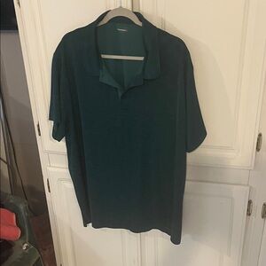 Men's Green Polo Shirt-Falls creek performance XXXL